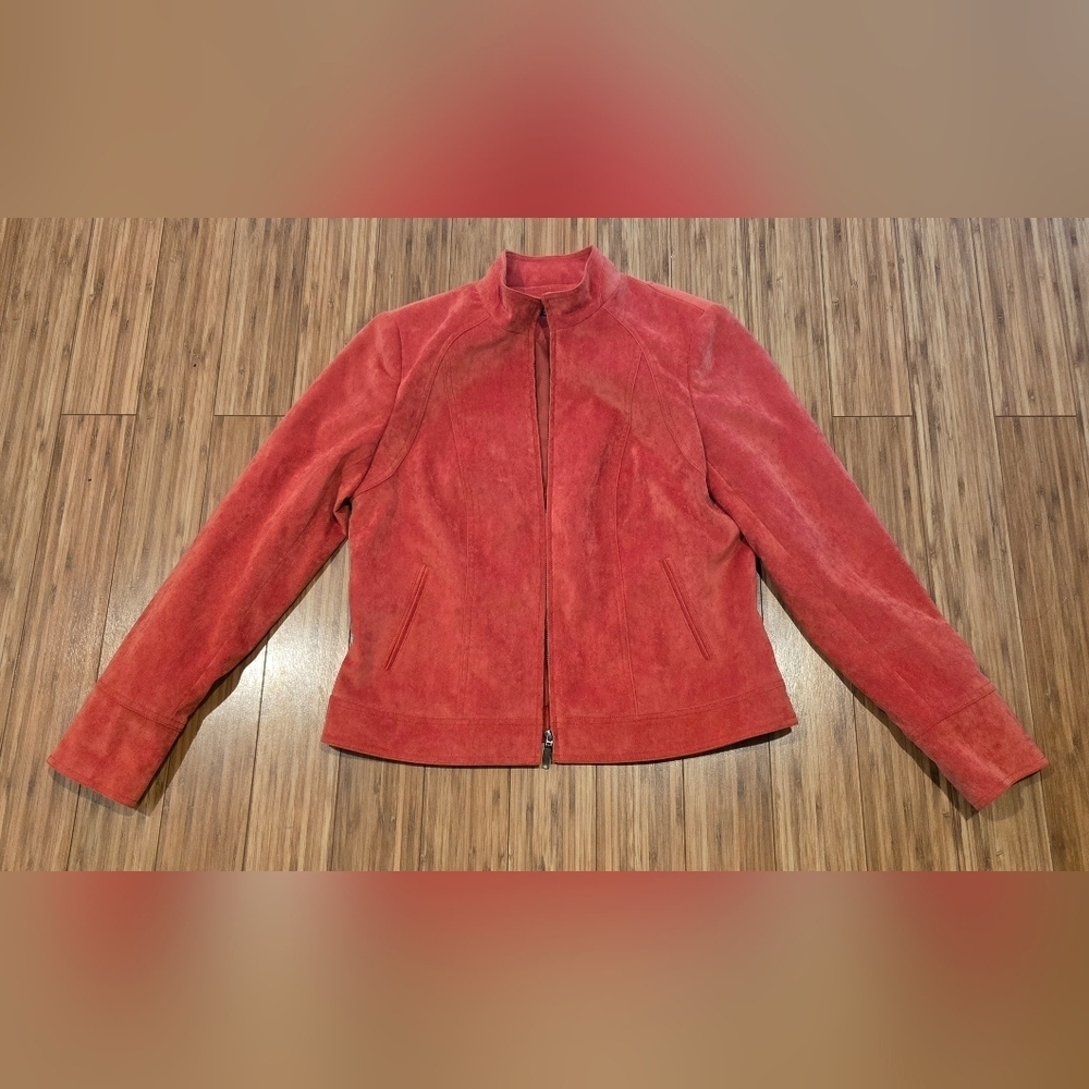 NWOT Tribal Suede Material Jacket